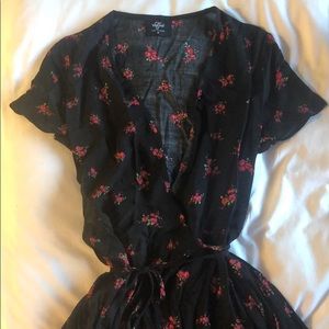 Valfre Rose Wrap Dress